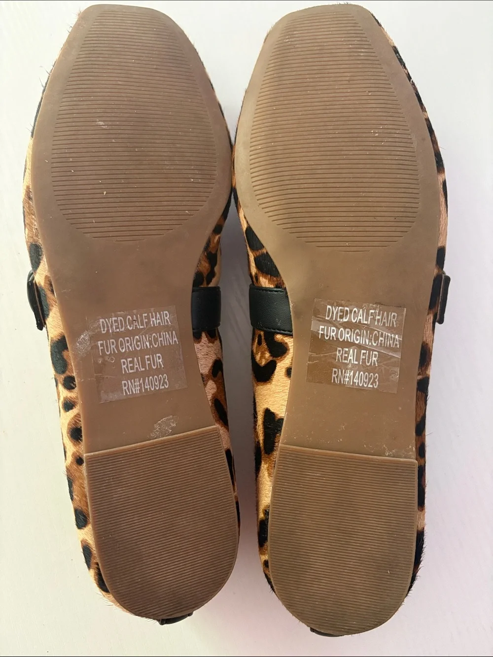 LOFT CALF HAIR MARY JANES
